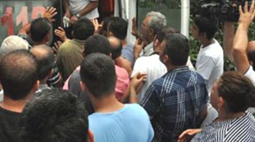 &Ccedil;alıştırılan kalbi hastanede durdu