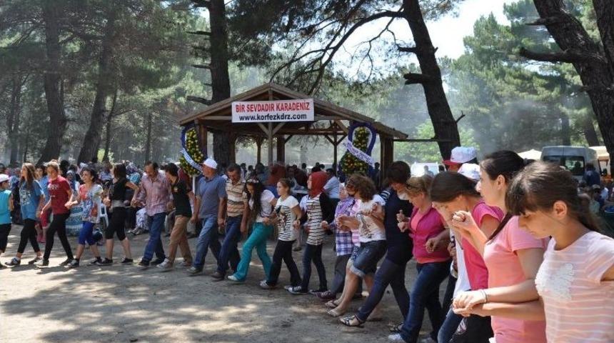 Karadenizliler Kazdağıları'nda Horon Tepti
