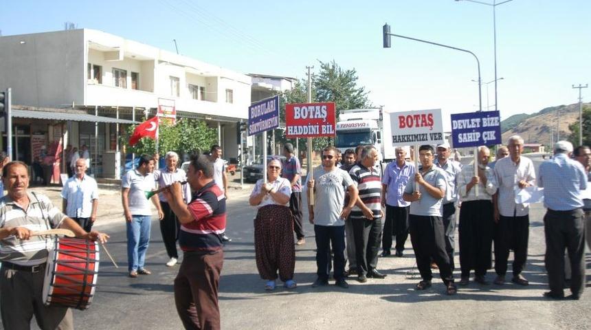 Gaziantepli &Ccedil;ift&ccedil;ilerden BOTAŞ'a Tepki