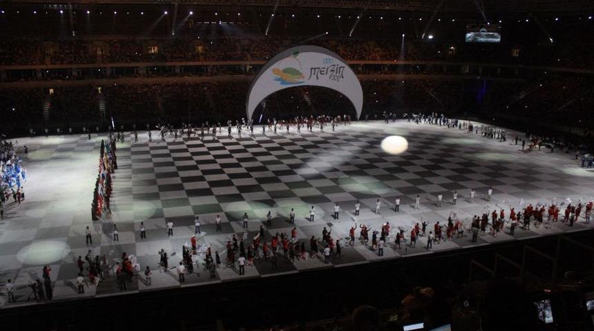 Akdeniz oyunlarına muhteşem kapanış