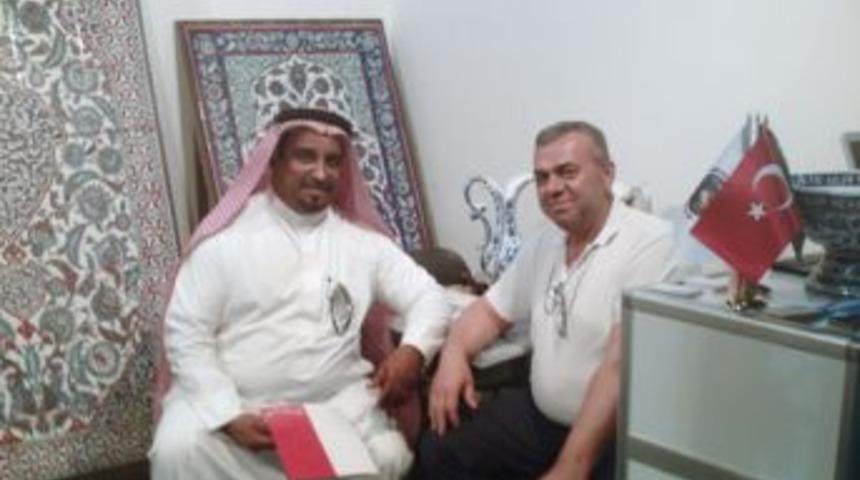 H&uuml;nkar &Ccedil;ini Suudi Arabistan&rsquo;da İznik &ccedil;inisini tanıttı