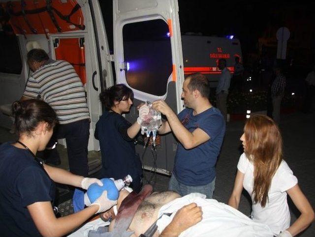 İnegöl’de silahlı kavga : 3’ü ağır , 4 yaralı 1