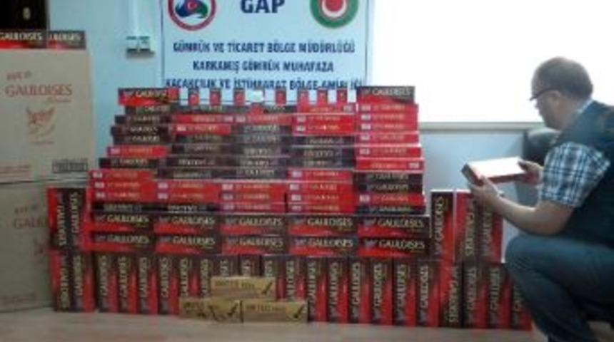 Gaziantep&rsquo;te G&uuml;mr&uuml;k Ka&ccedil;ağı Sigara Operasyonu