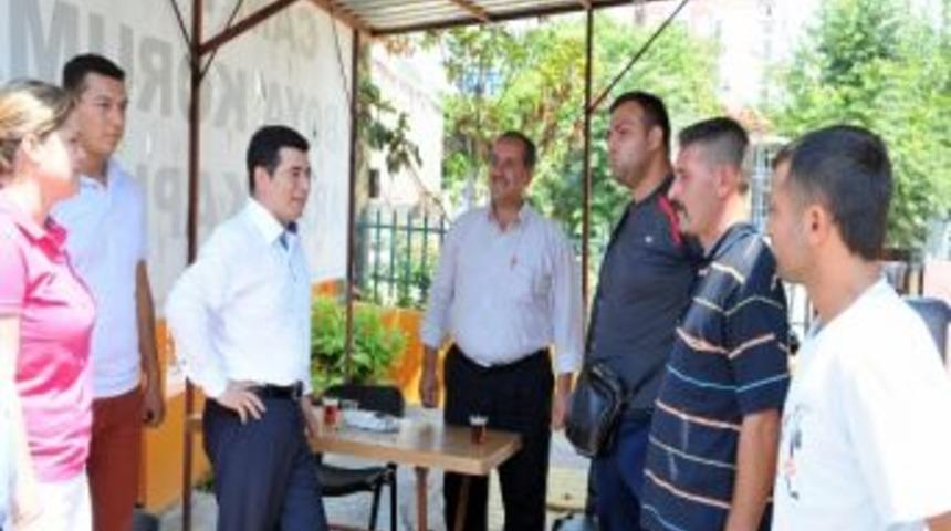 Başkan T&uuml;t&uuml;nc&uuml;&rsquo;den Esnaf Ziyareti