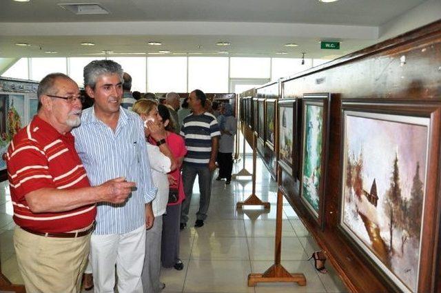 Ak&ccedil;ay K&uuml;lt&uuml;r Ve Sanat Evi&rsquo;nde Yılsonu Resim Sergisi 1