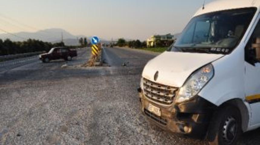 Ortak&ouml;y Kavşağında Kaza