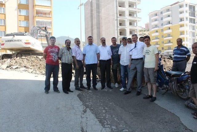 Edremit &Ccedil;evre Yolu Civarında İ&ccedil;me Suyu Hattı Yenileniyor 1