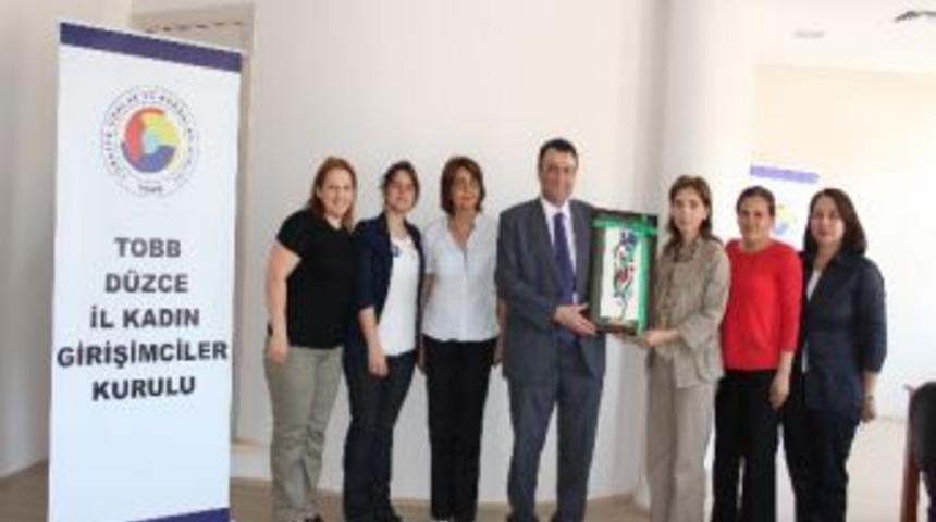 Marka Genel Sekreterinden Tobb D&uuml;zce İl Kadın Girişimciler Kuruluna Ziyaret