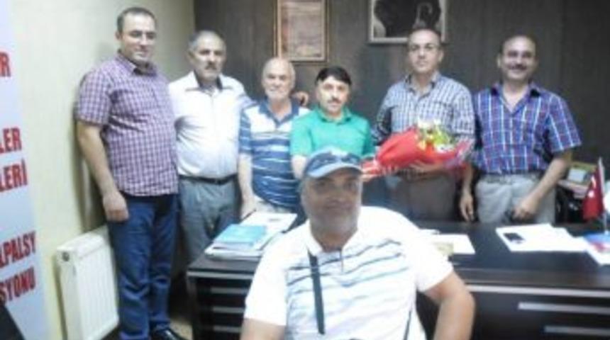 Tsd'den Spastik &Ccedil;ocuklar Federasyonu'na Hayırlı Olsun Ziyareti