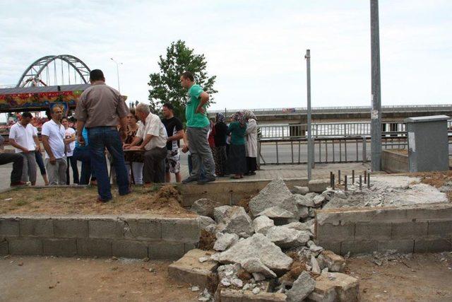 Mahalle Halkından Baz Istasyonuna Tepki 2