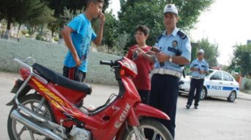 Kadirli&rsquo;de Motosikletlere Denetim