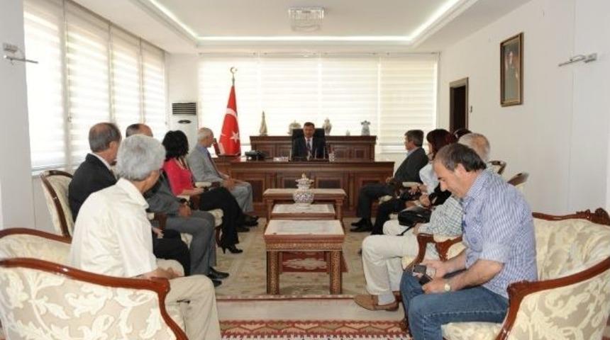 Chp İl Teşkilatı'ndan Vali Yılmaz'a Tebrik Ziyareti