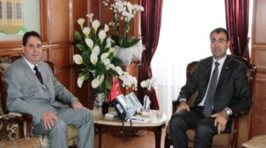 Başkan Tartan&rsquo;dan Vali Toprak&rsquo;a Ziyaret