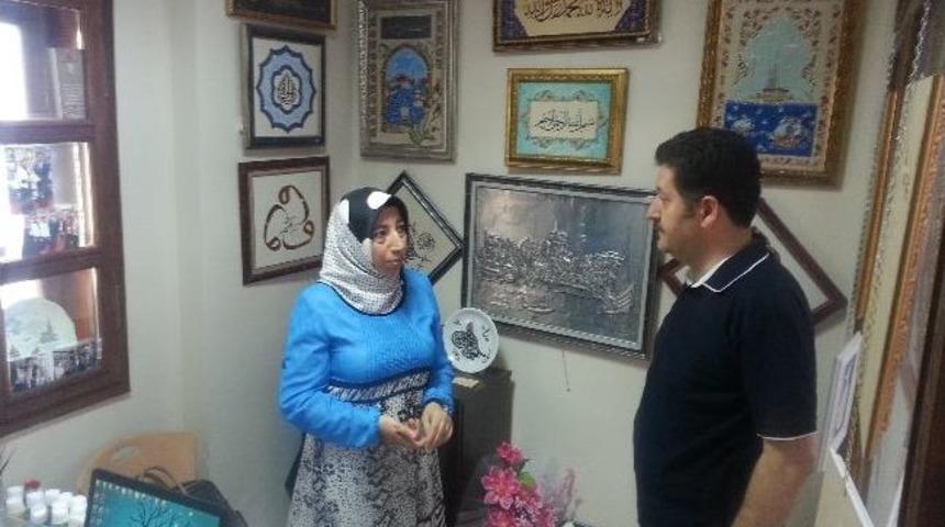 Milletvekili Kinay, K&uuml;lt&uuml;r Ve Sanat Merkezi'ni Ziyaret Etti