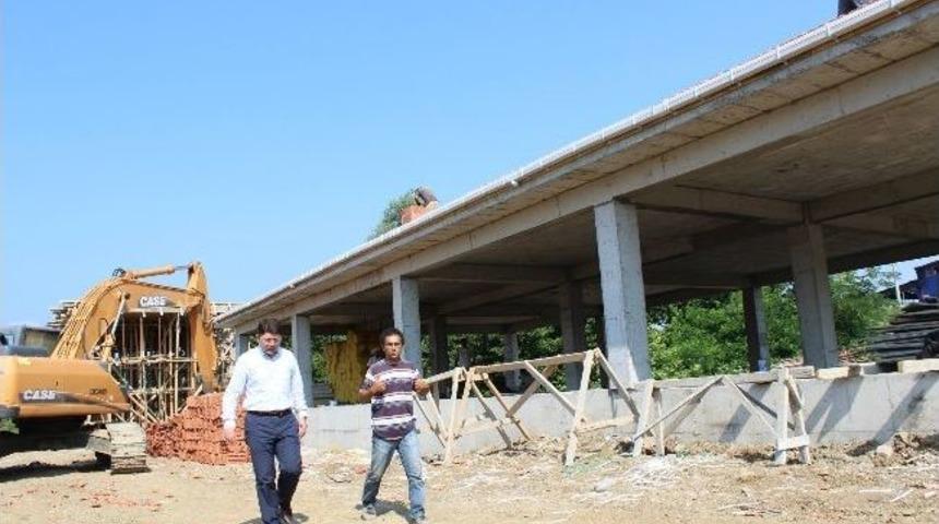 Osb Arıtma Tesisi İnşaatında İnceleme Yapıldı