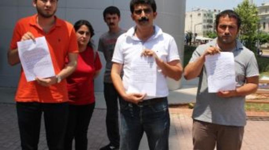 Sdp&rsquo;lilerden &lsquo;kendimi İhbar Ediyorum&rsquo; Eylemi