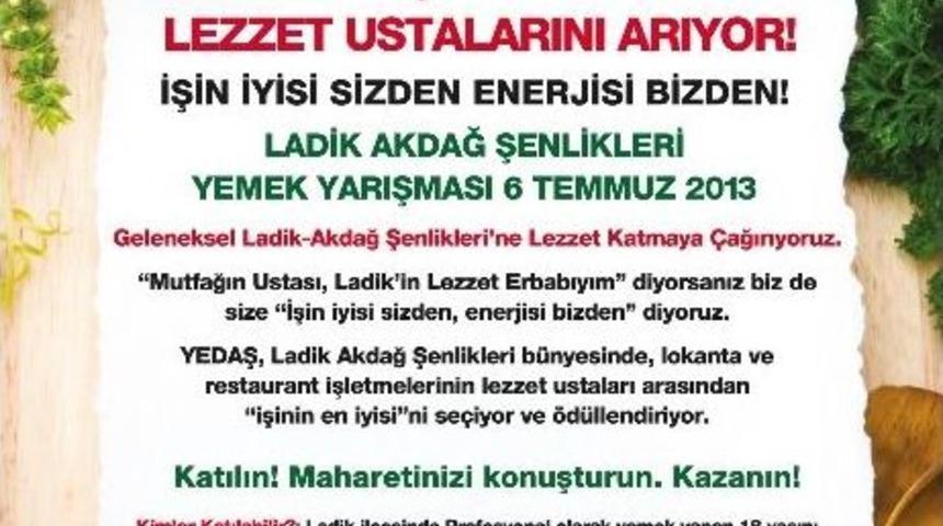 Yedaş&rsquo;tan, Ladik Akdağ&rsquo;da &lsquo;lezzetin Ustasına&rsquo; Katkı