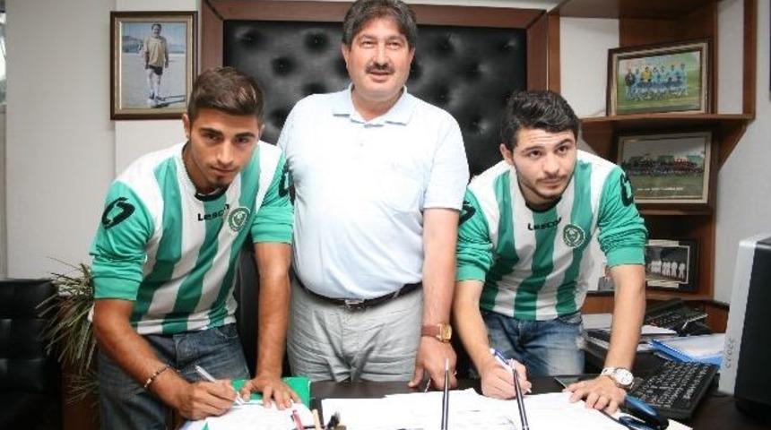 &Uuml;nyespor&rsquo;da İki İmza