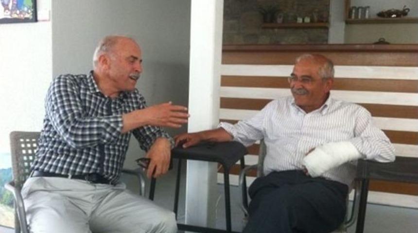 Ak Partili Vekilden Chp&rsquo;li Vekile Ge&ccedil;miş Olsun Ziyareti