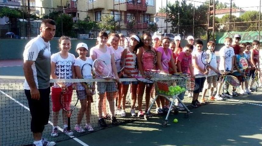 Tenis Yaz Spor Okulları Başladı