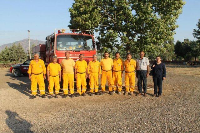 İslahiye'de Orman Yangını Tedbirleri