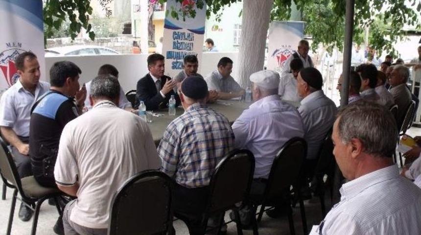 Manisa Emniyeti&rsquo;nden Muhtarlarla Buluşma