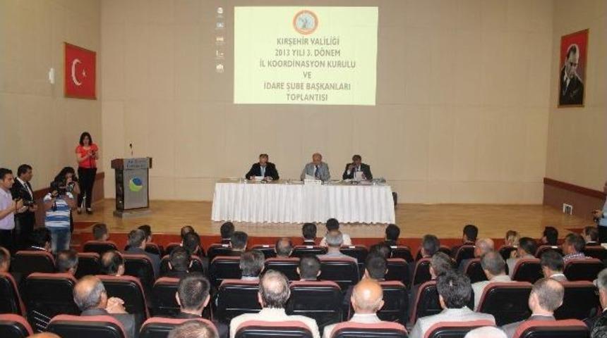 İl Koordinasyon Kurulu Ve İdare Şube Başkanları Toplantısı Ger&ccedil;ekleştirildi