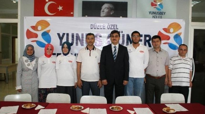 D&uuml;zce Lys Birincileri Yunus G&uuml;ner Fen Ve Anadolu Lisesi&rsquo;nden