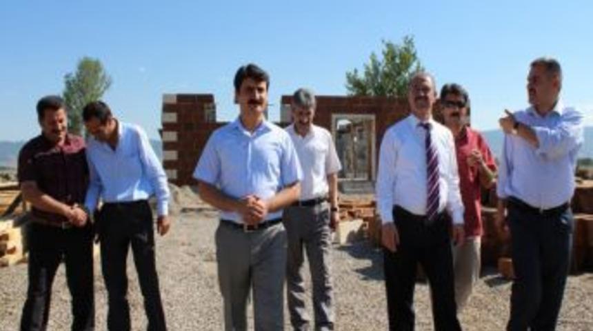 Korkut K&uuml;mbet Camii Inşaatı Bu Yıl Bitecek
