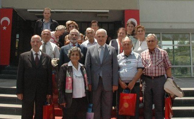 Ziraat Fakültesinin İlk Mezunlarına 50 Yıl Sonra Mezuniyet