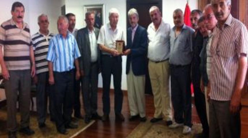 Başkan Tuna&rsquo;ya Kıbrıs Gazilerinden Teşekk&uuml;r