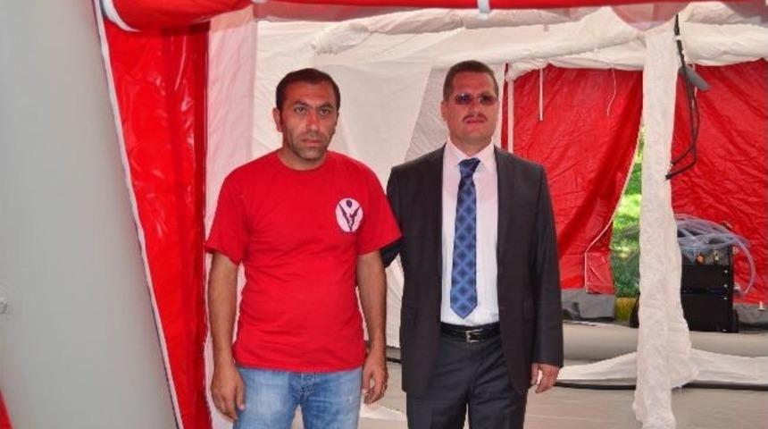 Umke&rsquo;den Mobil &Ccedil;adır Tatbikatı