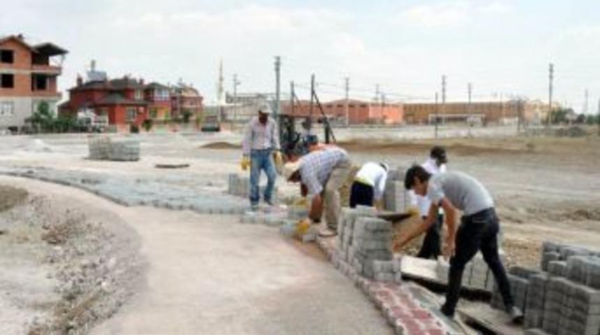 Meram&rsquo;da Fen İşleri &Ccedil;alışmalarını S&uuml;rd&uuml;r&uuml;yor