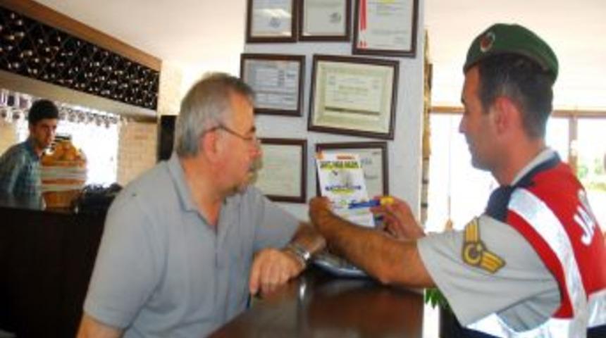 Esnafa Sahte Para Tanıma Kalemi Dağıtıldı