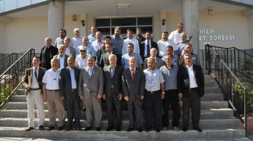 Uzer, Nizip Ticaret Odası Ve Nizip Ticaret Borsası&rsquo;nı Ziyaret Etti