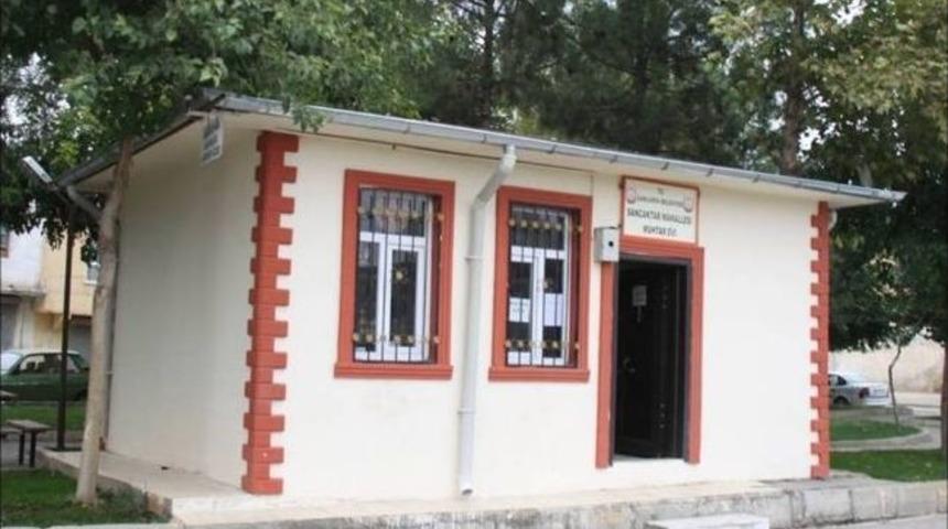 Belediyeden 30 Muhtar Evi