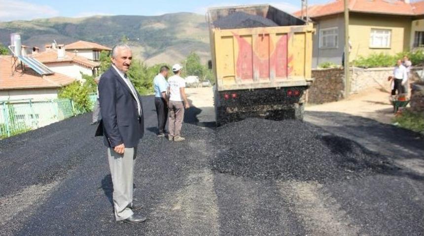 Yahyalı'da Asfalt &Ccedil;alışmaları