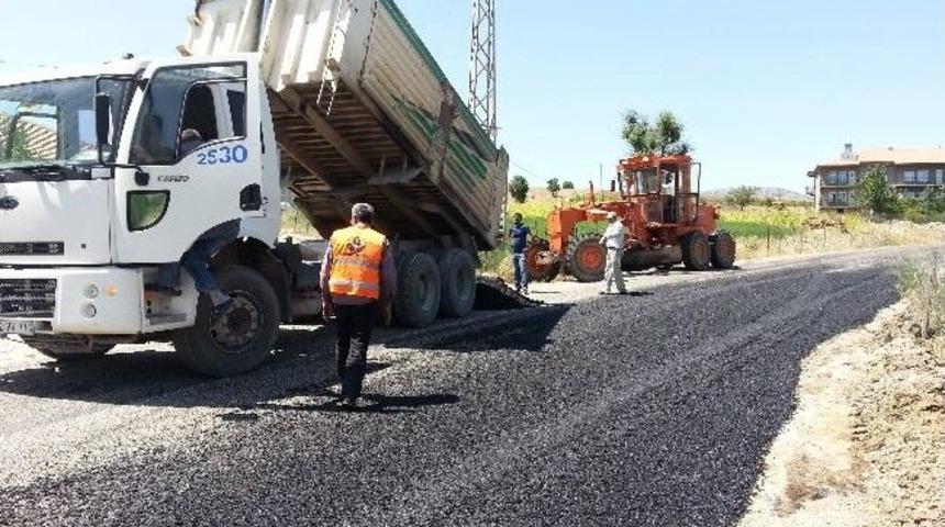 Sincik-kahta Karayolunda &Ccedil;ukurlar Dolduruldu