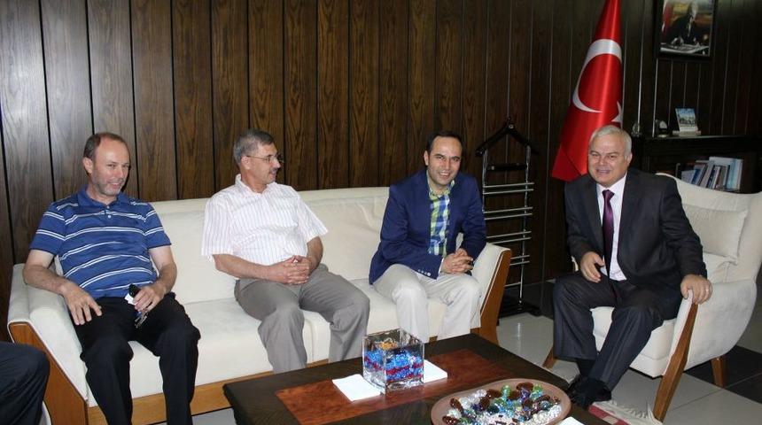 Uşak OSB Y&ouml;netimi İl Emniyet M&uuml;d&uuml;r&uuml; Toprak&rsquo;ı Ziyaret Etti