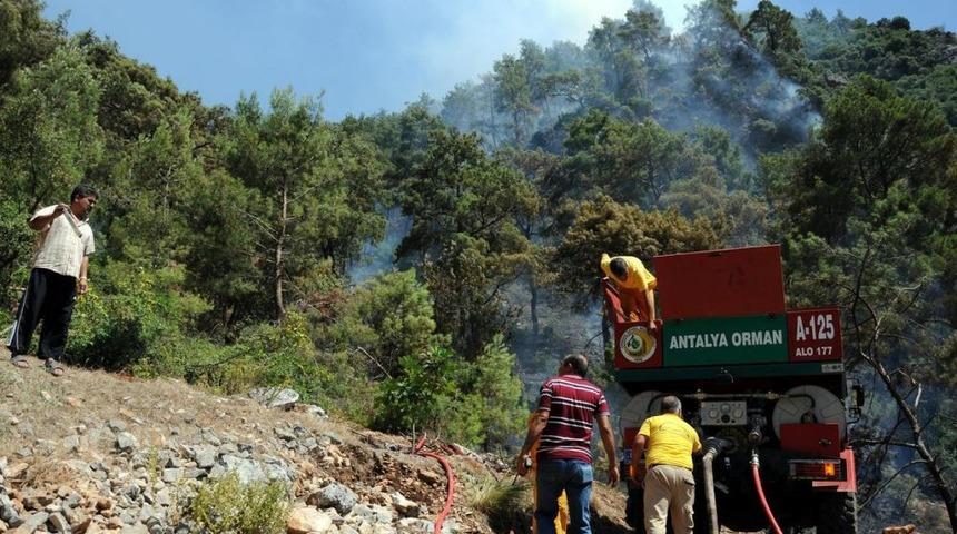 Antalya'da Orman Yangını