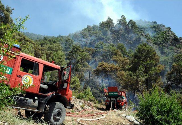 Antalya'da Orman Yangını