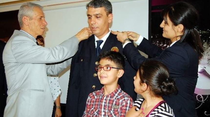 Adıyaman Emniyet M&uuml;d&uuml;rl&uuml;ğ&uuml;&rsquo;nde Terfi Heyecanı