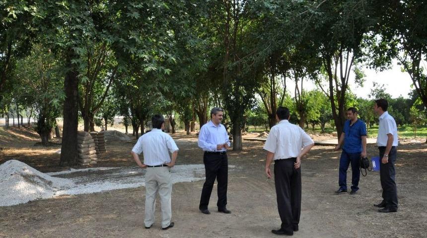 Mergen Mesire Alanı D&uuml;zenleniyor