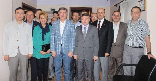 Ak Parti Heyeti&rsquo;nden Kurumlara Ziyaret 2
