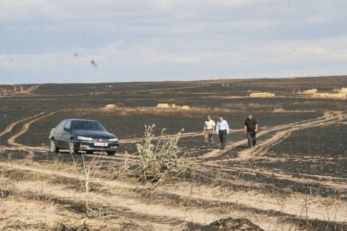 Yozgat&rsquo;ta 3 Bin Dekar Ekili Alan Yandı