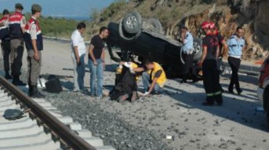 Y&uuml;ksek hızlı tren inşaatında kaza: 1 &ouml;l&uuml;, 1 yaralı