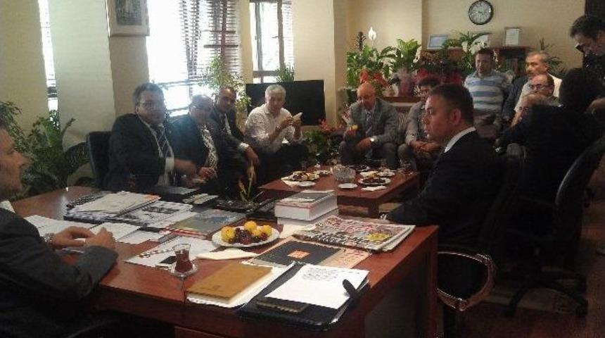 G&uuml;m&uuml;şhane Milletvekili Feramuz &Uuml;st&uuml;n&rsquo;den Ankara Serbest Muhasebeci Mali M&uuml;şavirler Odası&rsquo;na Ziyaret