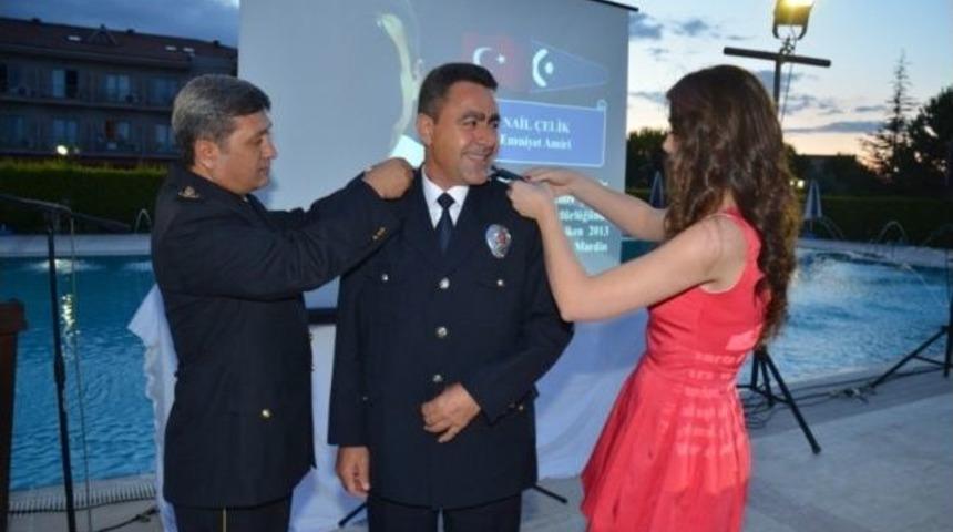 Denizli Emniyet'inde Terfi Sevinci