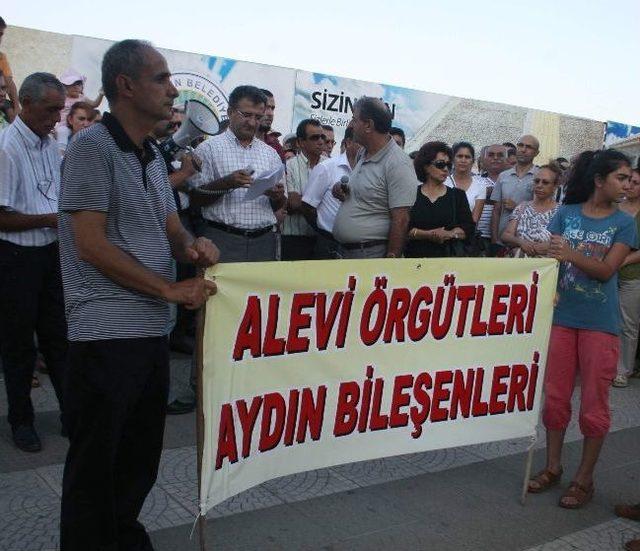 Alevi Örgütleri Aydın Bileşenleri Madımak Olaylarını Protesto Etti