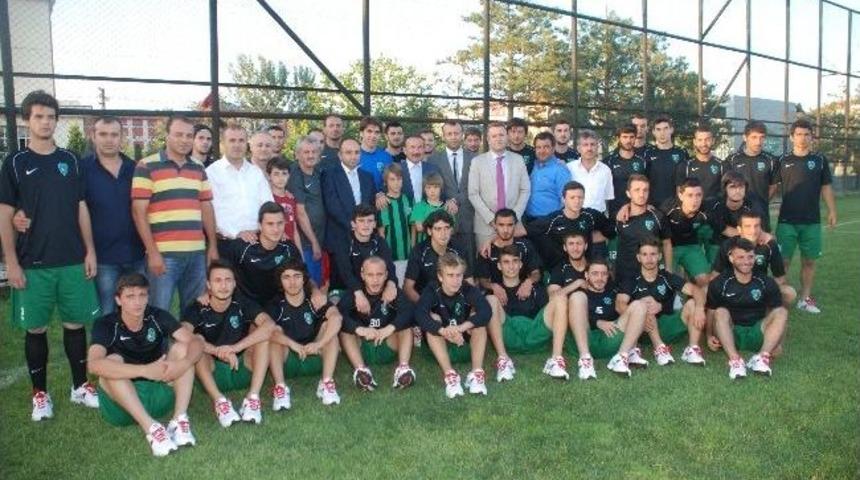 Başkan Doğan Kocaelispor Antremanında